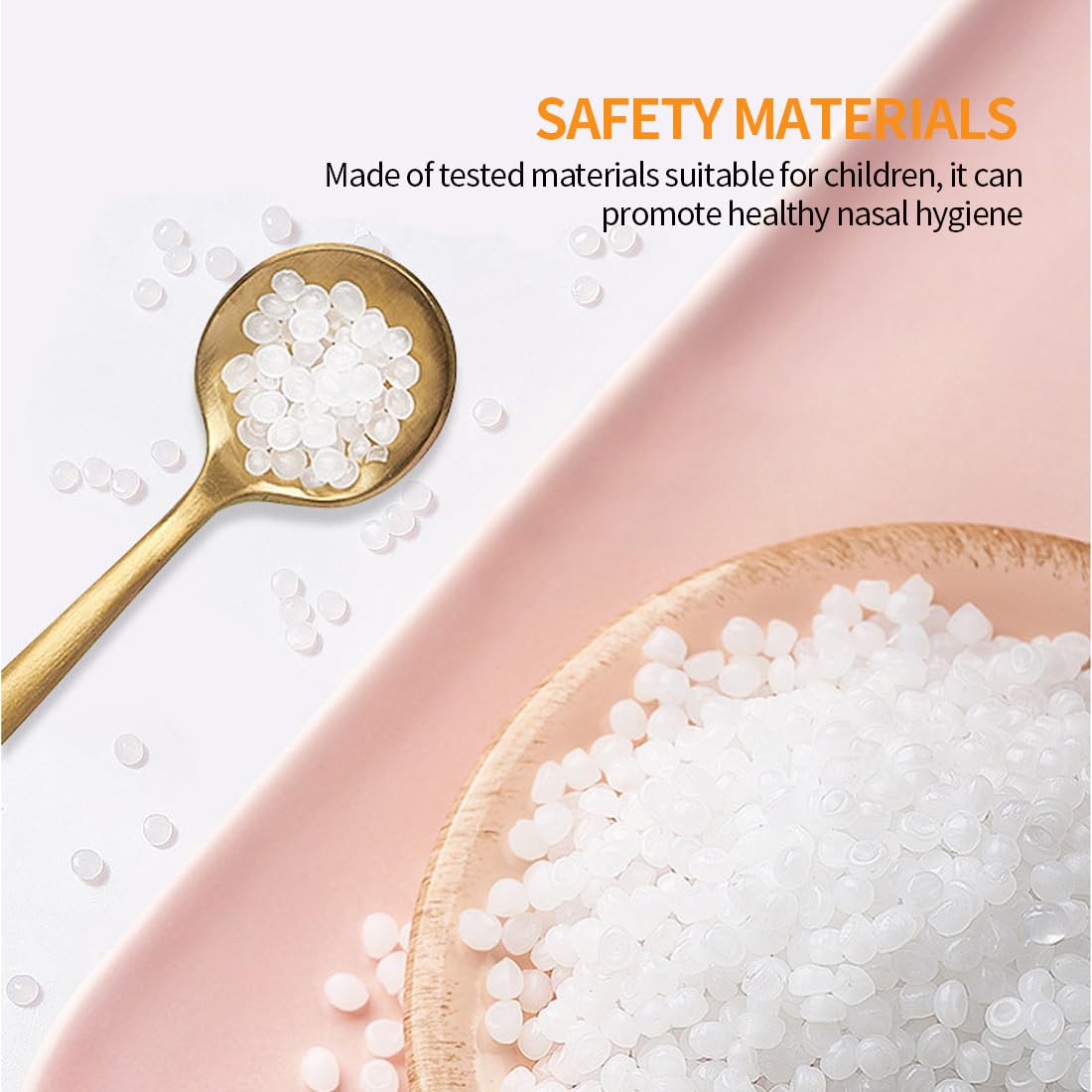 Aspirador Nasal Manual para Bebés, Limpiador Nasal Portátil, Succionador de Mocos con Bomba de Silicona Suave, Aspirador Nasal de Viaje