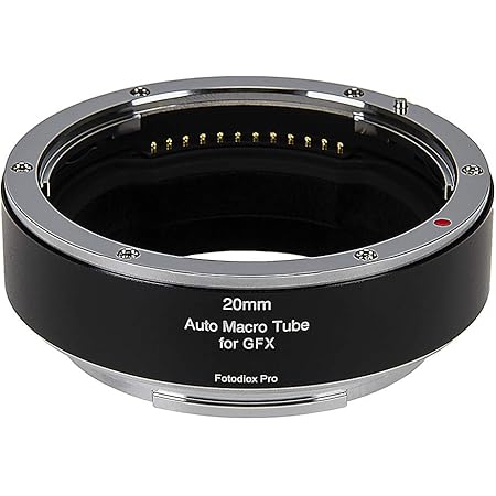 Amazon Com Fotodiox Pro Automatic Macro Extension Tube 20mm Section For Fuji G Mount Gfx Mirrorless Cameras For Extreme Close Up Photography Camera Photo