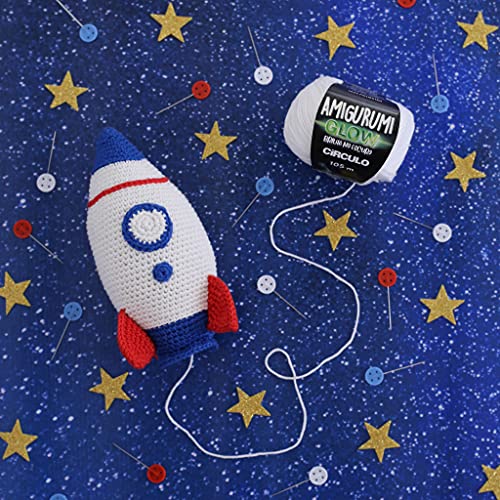 Fio Amigurumi Circulo Glow 105mts
