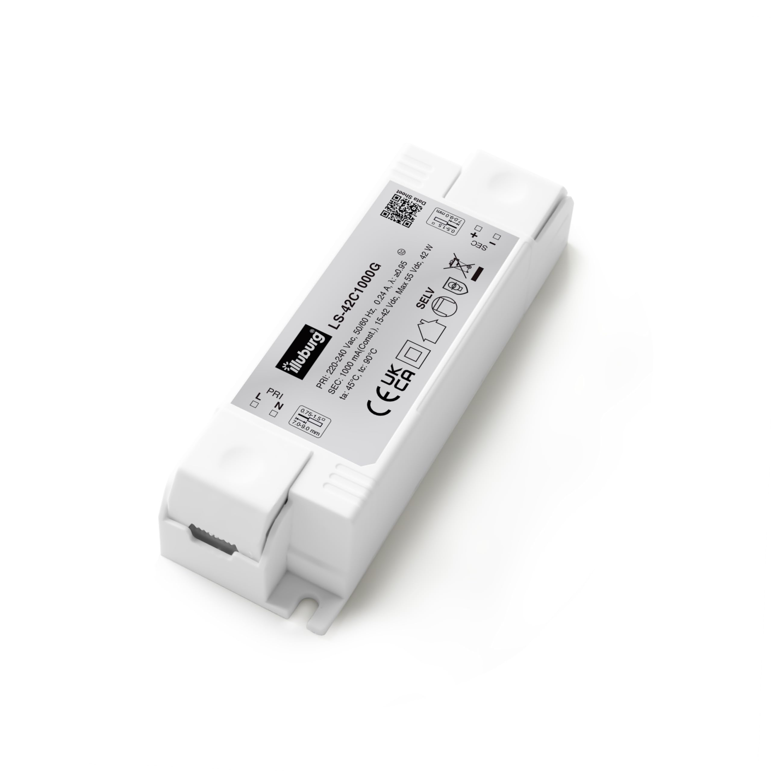 LED Driver 1000mA Constant Current 15W - 40W Flickerfree LED Power Supply Transformer