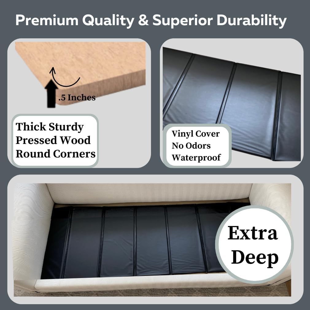 Evelots Sofa Supports for Sagging Cushions & Couch Support Board, 70 Inches, Upgraded Depth (21Inches) & Thickness (0.5 Inch) Heavy Duty Pressed Wood Board