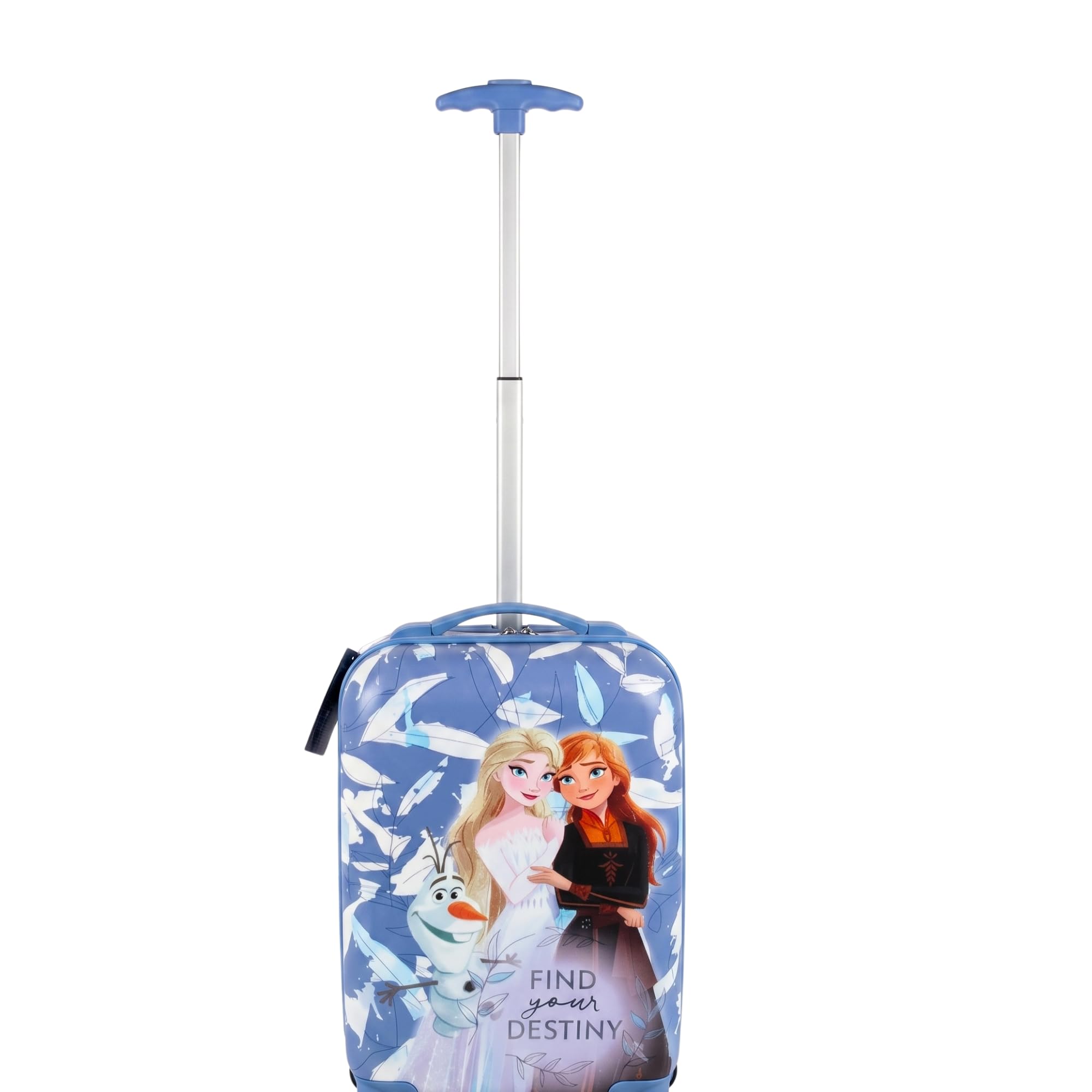 Trolley Rigido Frozen Anna Olaf, Valigia da Viaggio Disney per Bambini, Bagaglio a Mano Resistente e Leggero in ABS con Manico Telescopico Regolabile e 2 Ruote 23L, 42x19,5x29 cm, Multicolor