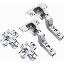 Hafele 95 Degree Inner Stop Thick Door Hinge 40 mm Heavy Duty Hinges with Automatic Closing for Heavy Thick Door Soft Close Automatic Hinge Integrated Damping Hinge Set of 2