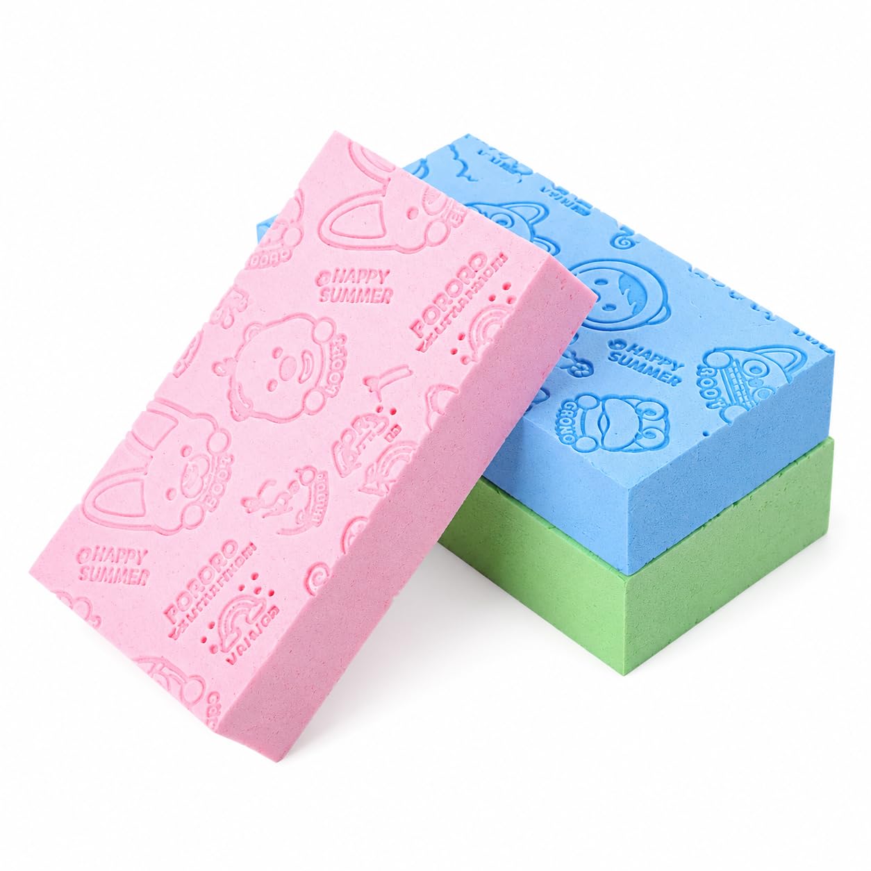 2 Pack Baby Bath Sponge for Kids & Toddlers – Ultra Soft Exfoliating Bath Sponge, Gentle Skin Cleansing Sponge, Highly Absorbent & Reusable Bath Scrubber for Sensitive Skin, Daily Bath Accessories-image-32