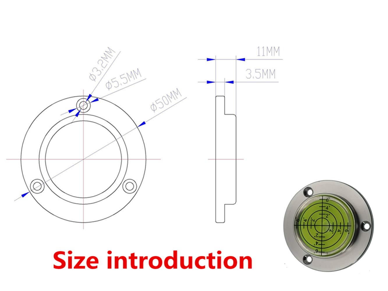 UMEI Spirit Level - High Precision Bubble Level -4