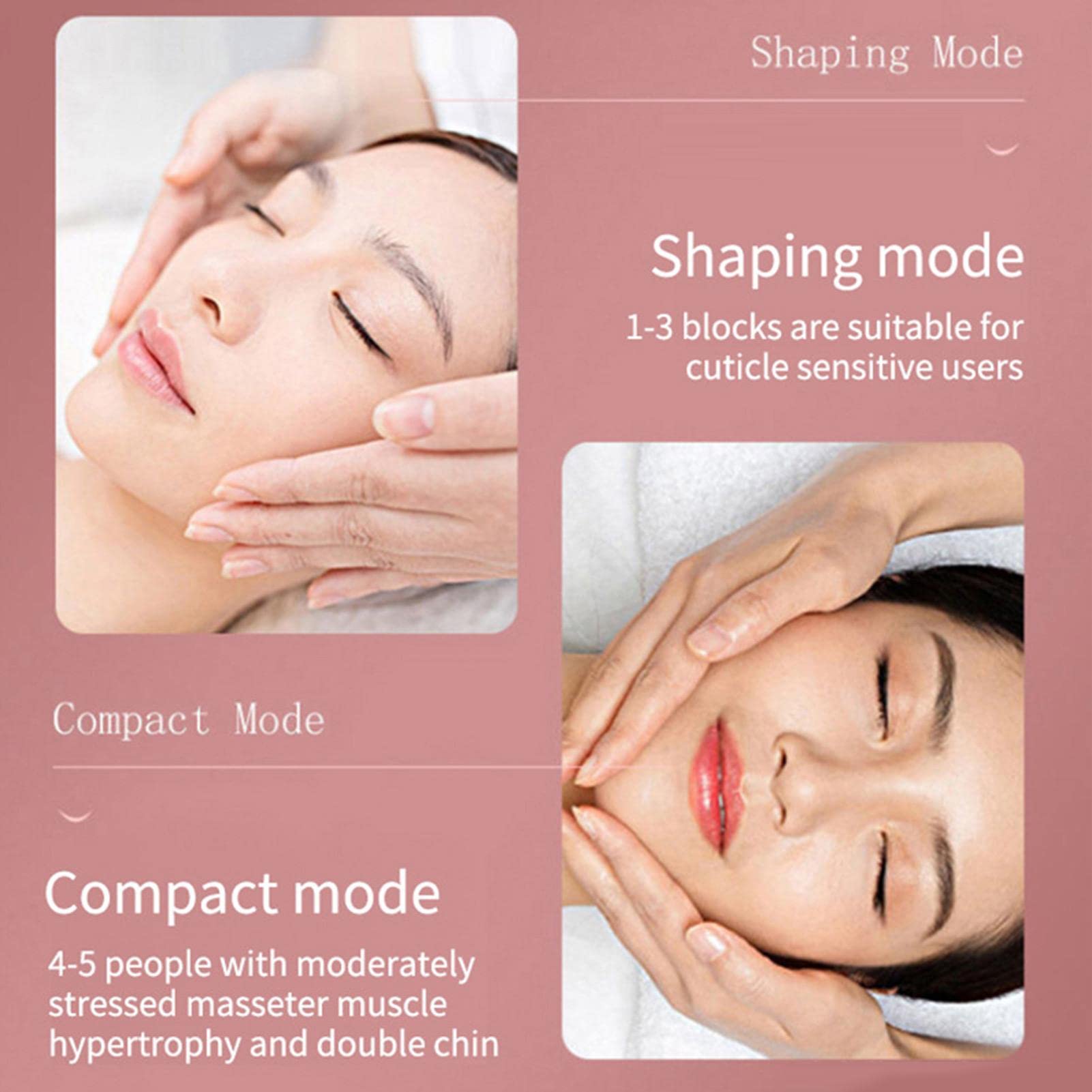 Dispositif de massage facial électrique Instrument de beauté universel | Dispositif de massage du visage avec télécommande pour les adultes Formes du visage allongées
