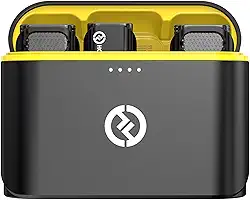 Hollyland Lark C1 Duo - Microfone Lapela sem fio para Iphone IOS (Preto)