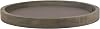 Stonebriar Large 11.8 Decorative Rustic Farmhouse Worn Natural Wood and Metal Tray
