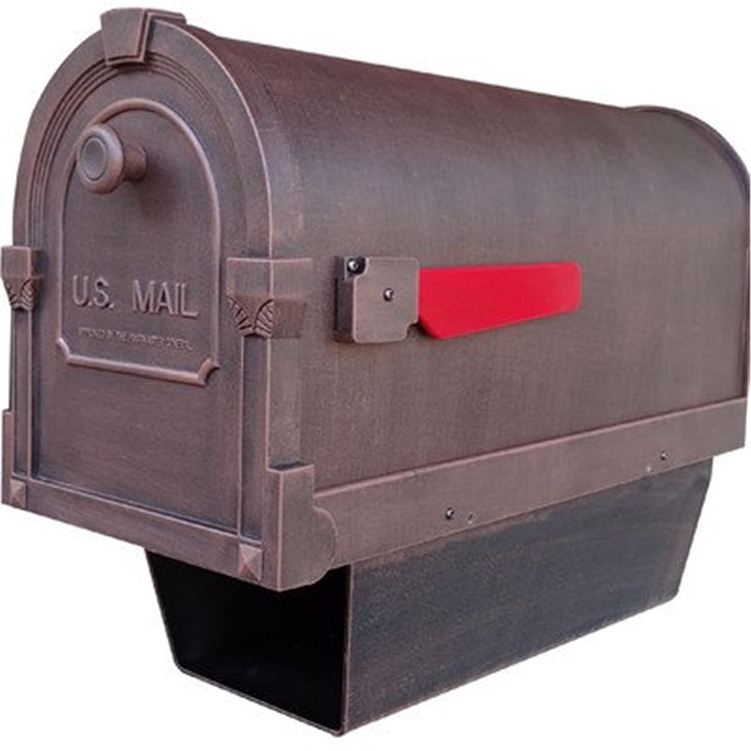 Special Lite Savannah Curbside Mailbox with Paper Tube