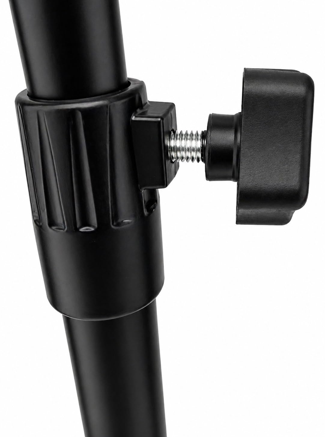 Atril Partituras Profesional Plegable MS-533L con Lampara LED Roland Incluida | Soporte Metálico Ajustable para Músicos, Orquesta | Base Trípode Antideslizante + Clip Light USB