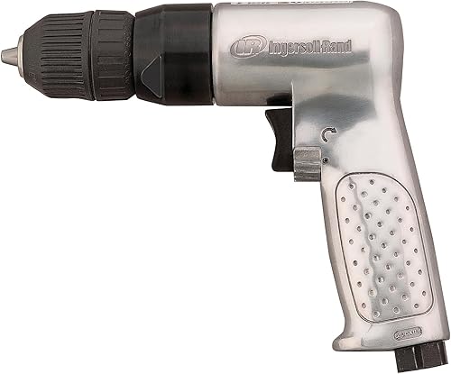 Miniatura 7 de Ingersoll Rand 7803RAKC Taladro neumático de mandril sin llave de 1/2 pulgada, 500 RPM, 0.5 HP, par de 10.6in-lb, pistola