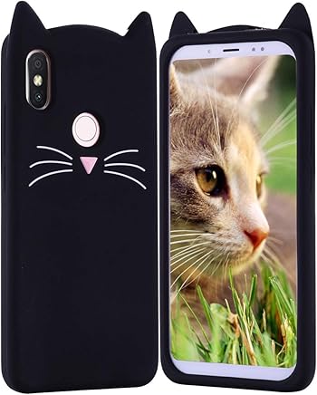 HopMore Gato Funda para Funda Xiaomi Redmi S2 Silicona Motivo 3D Divertidas Gato TPU Gel One Piece Ultrafina Slim Case Antigolpes Caso Protecci?n Cover Design Gracioso para Redmi S2 - Negro HopMore Gato Funda para Funda Xiaomi Redmi S2 Silicona Motivo 3D Divertidas Gato TPU Gel One Piece Ultrafina Slim Case Antigolpes Caso Protecci?n Cover Design Gracioso para Redmi S2 - Negro