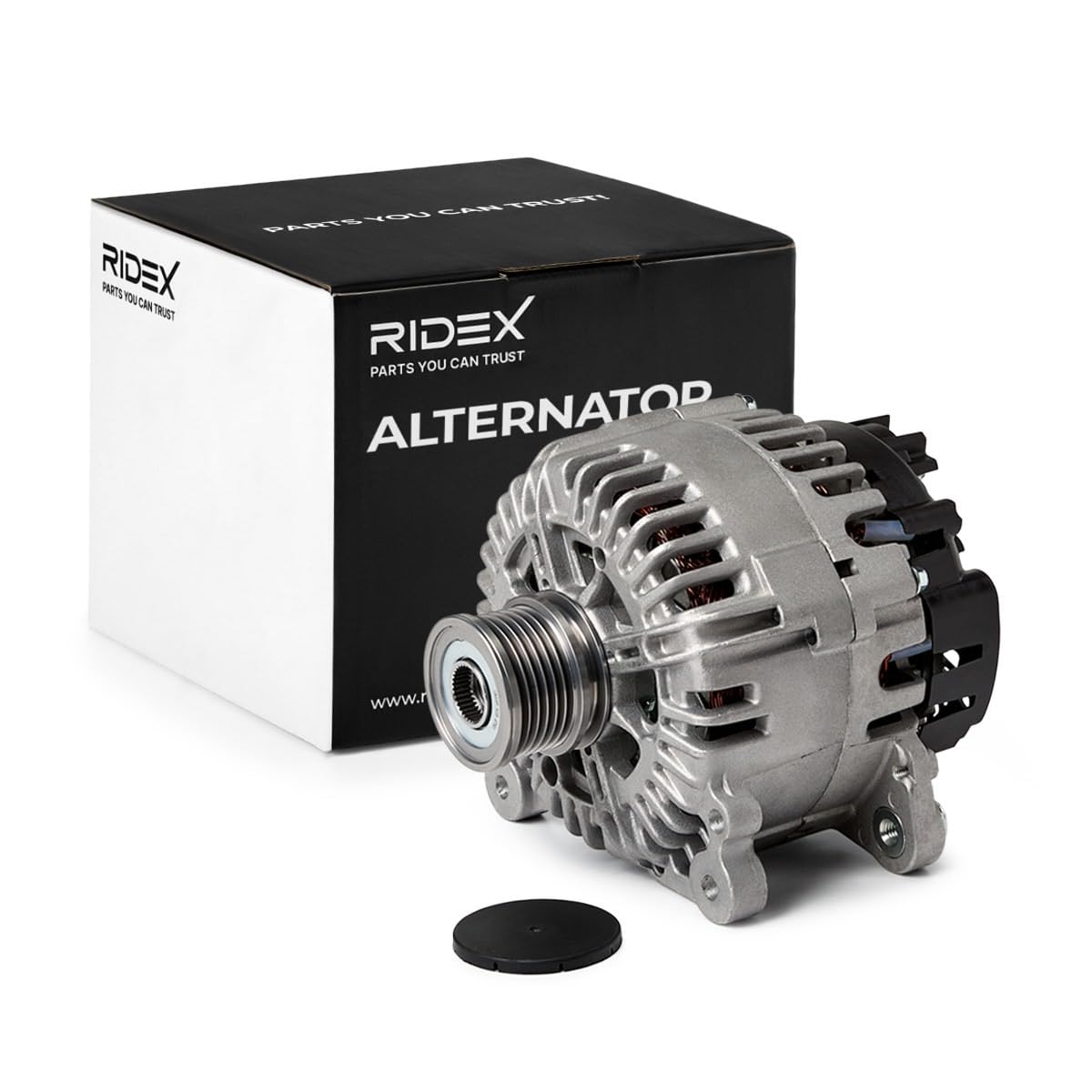 RIDEX 4G1612 Alternador con regulador incorporado Compatible con SKODA SUPERB Ranchera familiar 3T5