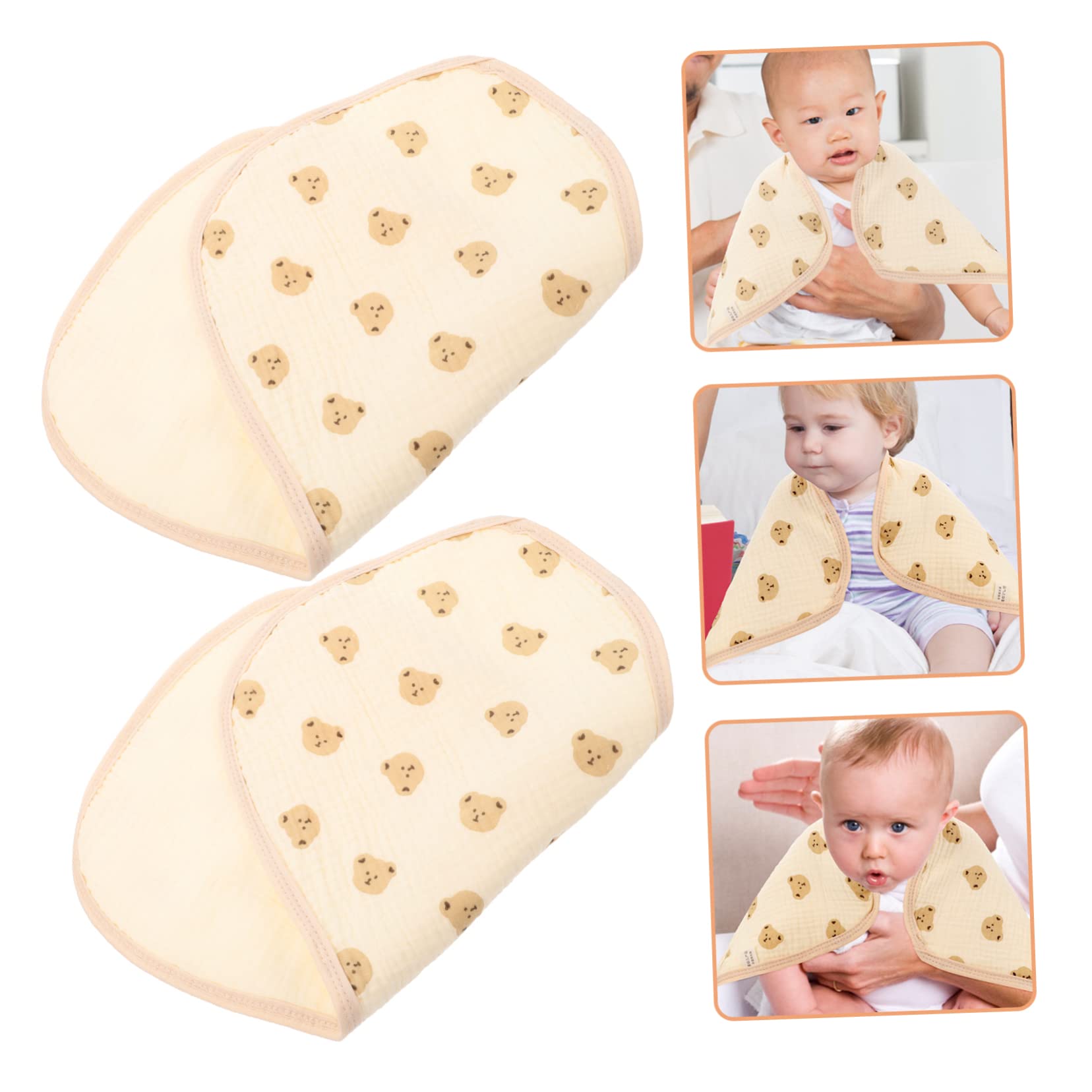 TOYANDONA 6stücke Spucktücher Aus Baumwolle Atmungsaktive Bequeme Lätzchen Für Neugeborene Zum Schutz Vor Sabber Für Wickeln Für Jungen Und Mädchen Geeignet