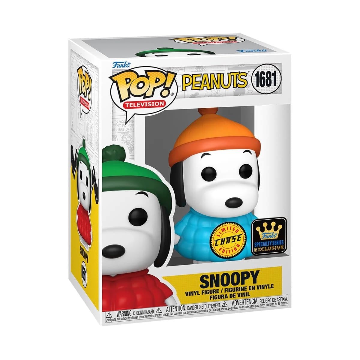 Amazon.com: Peanuts: Snoopy in Blue Coat (Limited Edition Chase