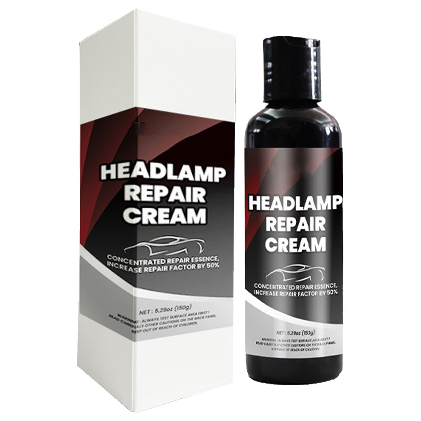Headlight Repair Cream - 150g Headlight Polisher | Car Headlight