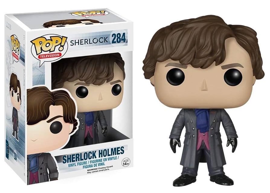 Funko Pop TV Sherlock, Sherlock Holmes Action Figure, Action