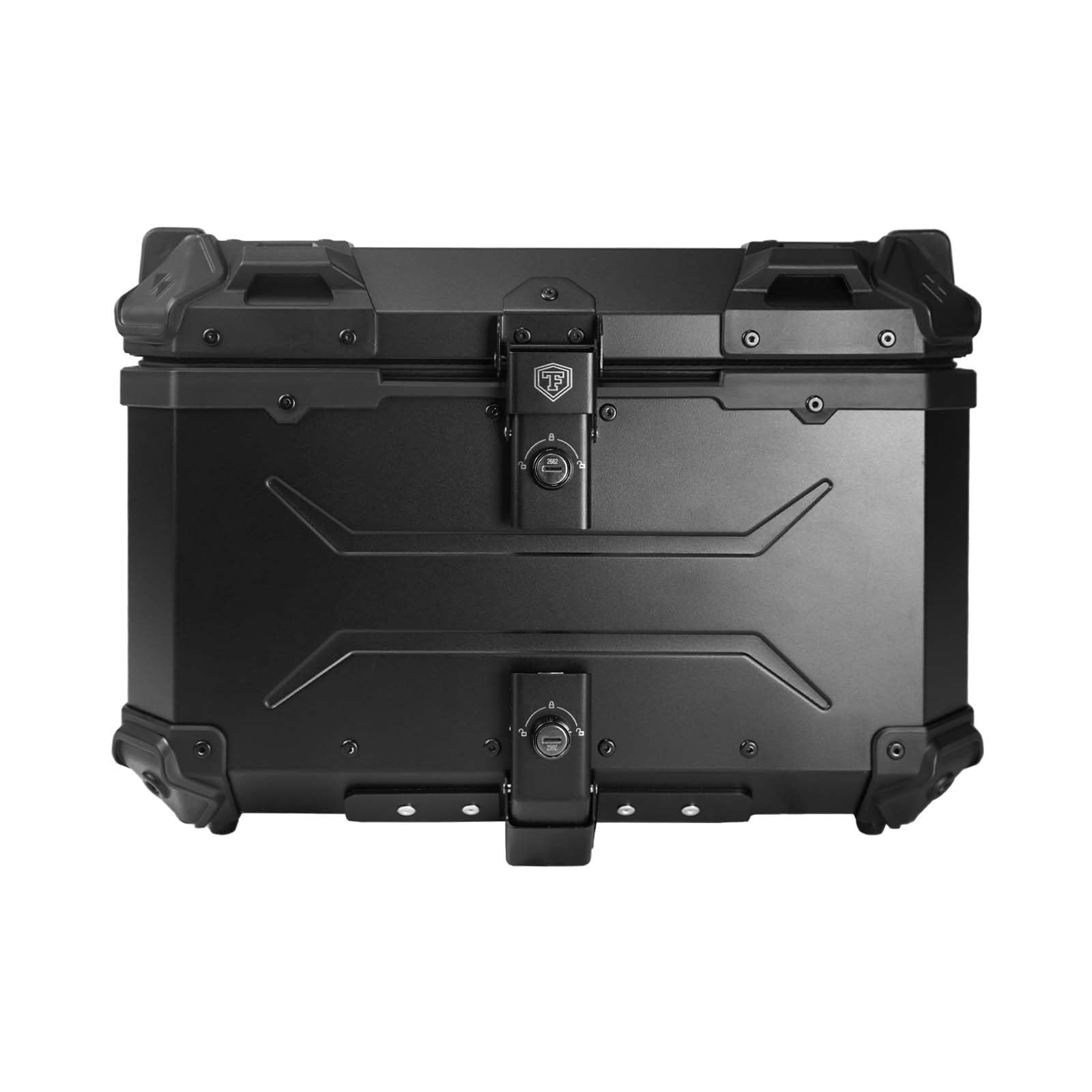 Amazon | 【55L オールブラック】【取り付け簡単】 バイク リア 