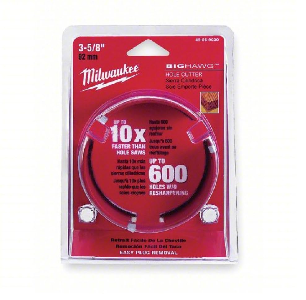 Milwaukee 49-56-9050 4-5/8-Inch Big Hawg Hole Cutter