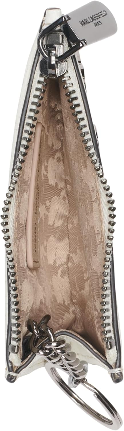 KARL LAGERFELD Paris Choupette SLG Zip Card Holder