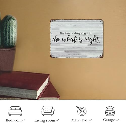 Vista 70 de LUIJORGY Letrero de metal con letras familiares con texto en inglés «The Mountains Are Calling And I Must Go», letrero de aluminio vintage