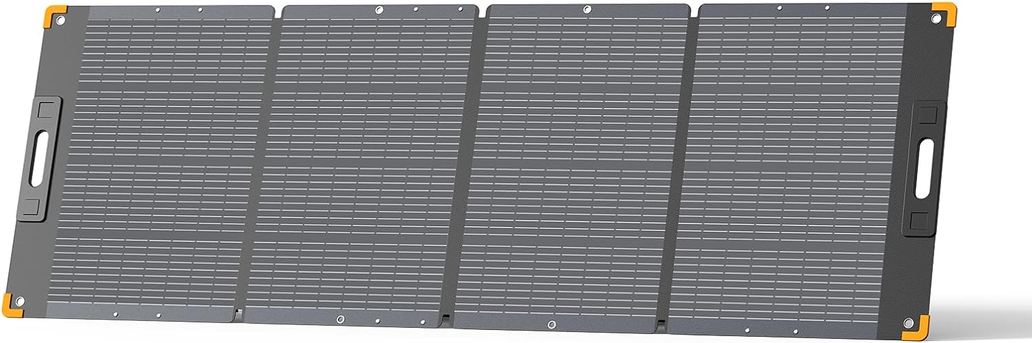 pecron 300 Watt Solar Panel, Portable Solar Panel for Power Station, High Efficiency Panel Foldable, IP67 Waterproof Power Supply for Camping, RV, Outdoor, Off Grid System
