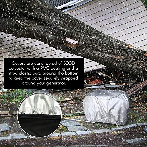 Matler Generator Cover for Honda EU3000is & Predator 3500, All Season Outdoor Storage Cover,Protect Against Dust, Debris, Rain Weather