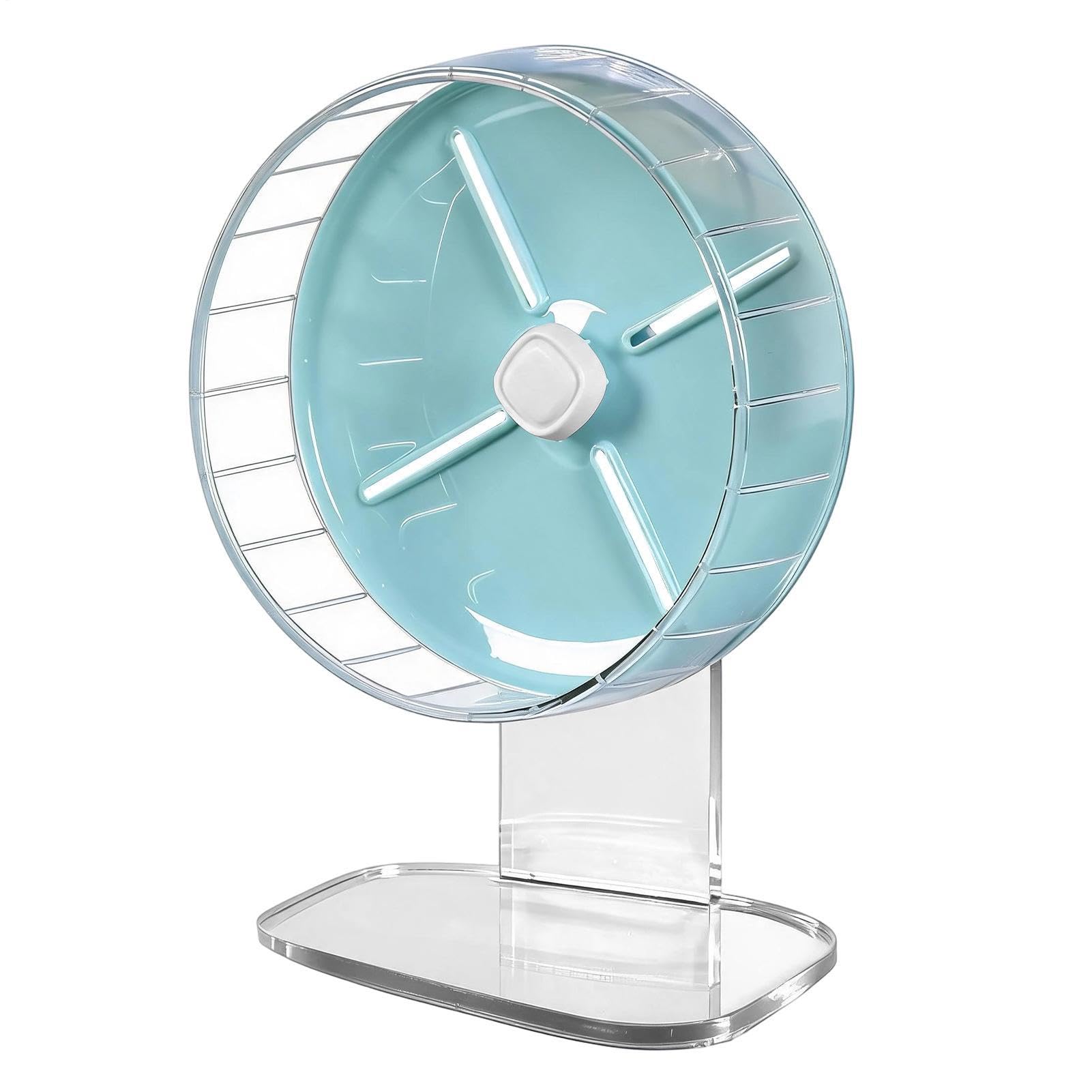 Chinchilla Wheel 10 Inch Quiet Spinner supporto regolabile | Accessori da corsa per criceti, topi, cincillà, furetti, scoiattoli, alianti, per casa, interni ed esterni, camera da letto