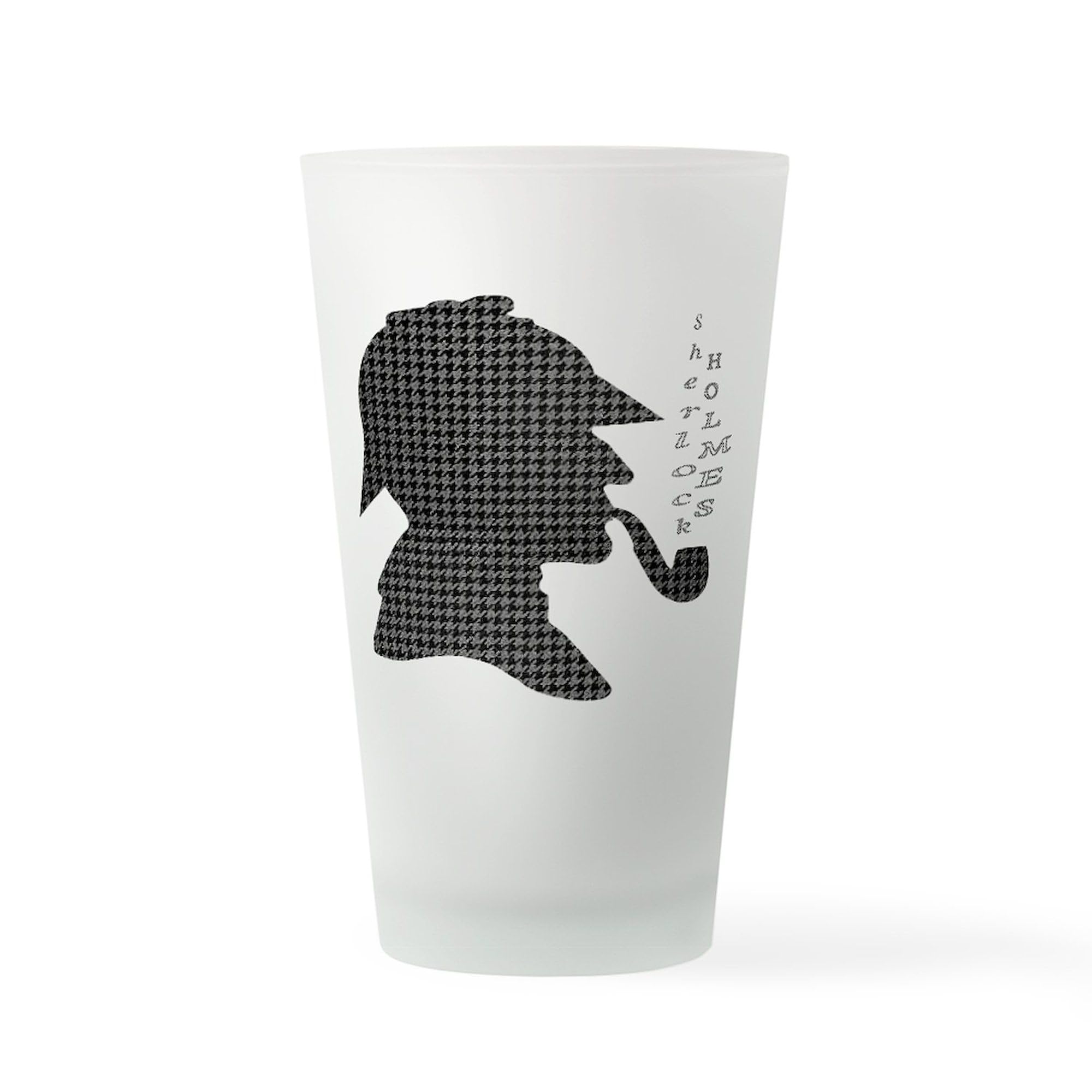 CafePress Sherlock Holmes Pint Glass, 16 oz. Drinking Glass
