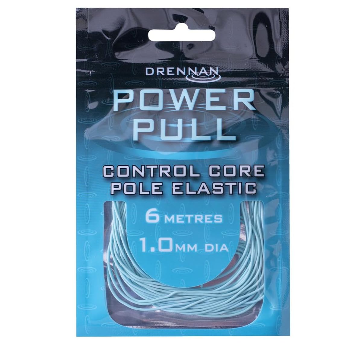 Drennan Power Pull Elastic: 1.0mm Aqua — image 1