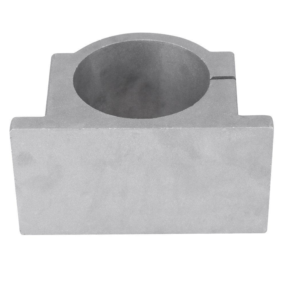 CNC, support de broche de fraisage, 80 mm de diamètre, pince de fixation en aluminium avec vis (80 mm)