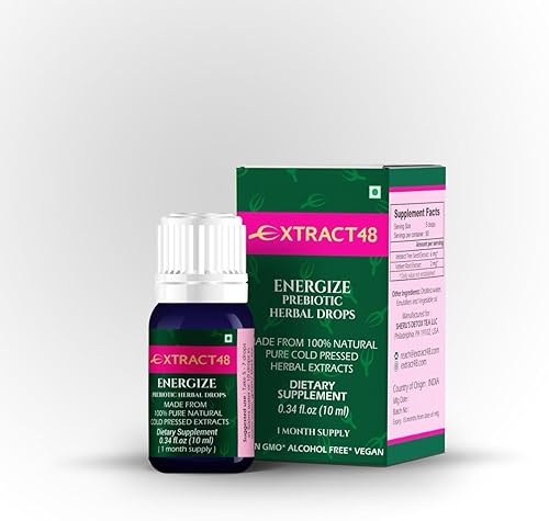 Miniatura 5 de EXTRACT48 Energizar impulso natural de energía, funcionamiento diario mejorado, elevación del estado de ánimo