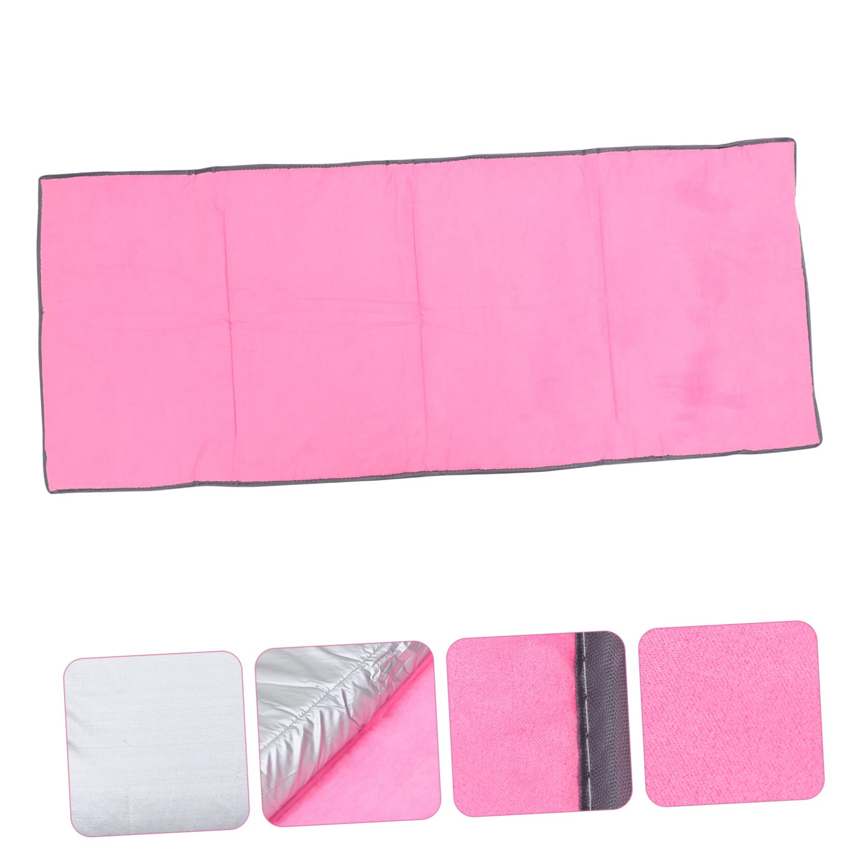 Tapis de Sieste Préscolaire Rose Portable et Confortable pour Tout-petit