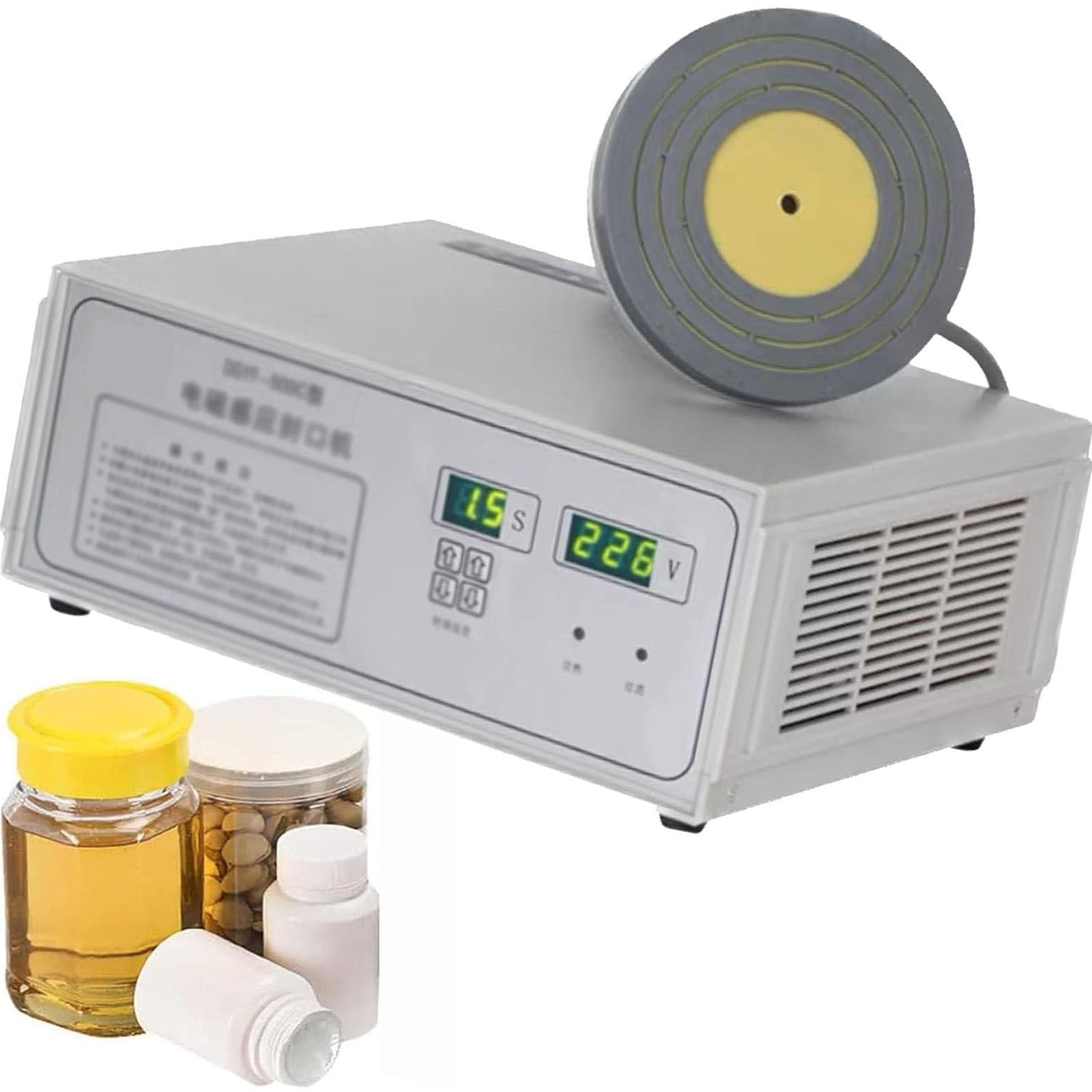 AYCDL Electromagnetic Induction Aluminum Foil Sealing Machine,Induction Bottle Sealer, Induction Sealer,For Plastic Glass Bottles Of Flat And Pointed Cap