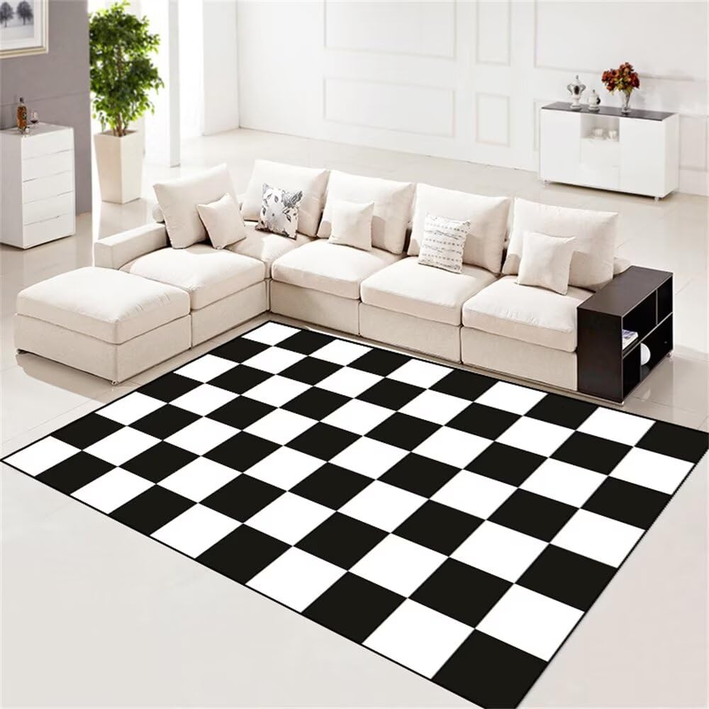Tapis de sol enfant antidérapant et résistant motif géométrique