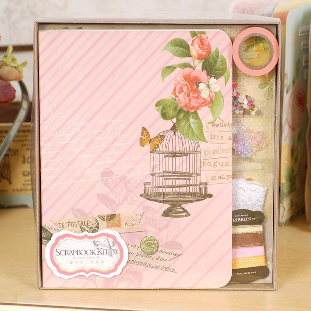 Amazon.co.jp: Retro Complete Scrapbooking Kit Gift Set Vintage