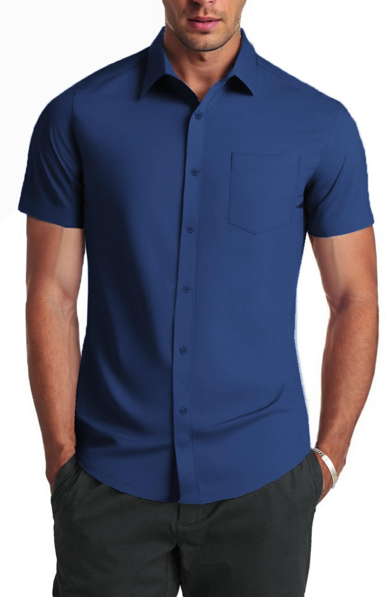 COOFANDY Mens Button Down Dress Shirt