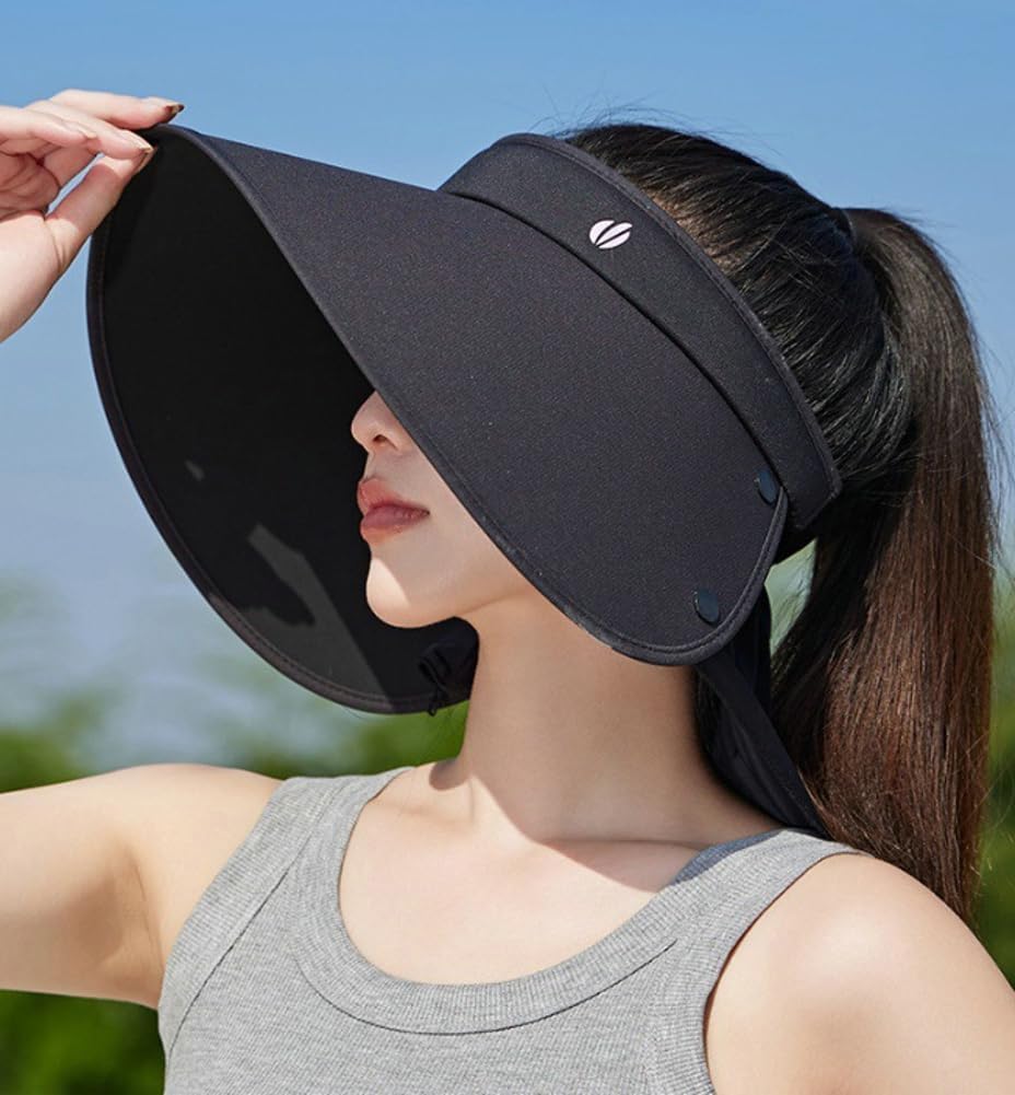 Summer Hats Sun Hats for Women Fishing Hats Wide Brim Shawl Neck Flap UPF50+ Visor Hat Beach 2025 - Image 3