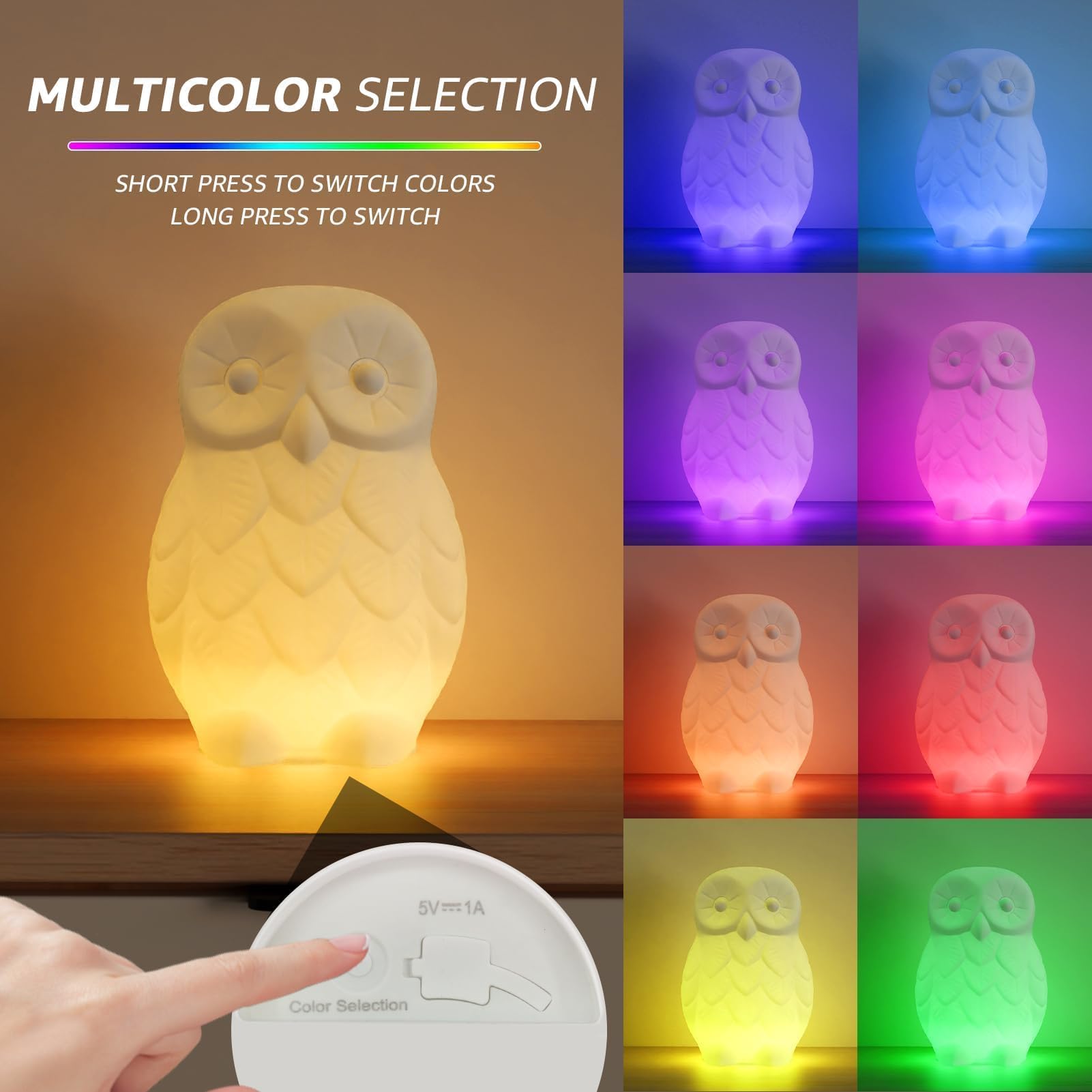 Amazon.co.jp: NiceBuy アウトドアナイトライトフクロウガーデン