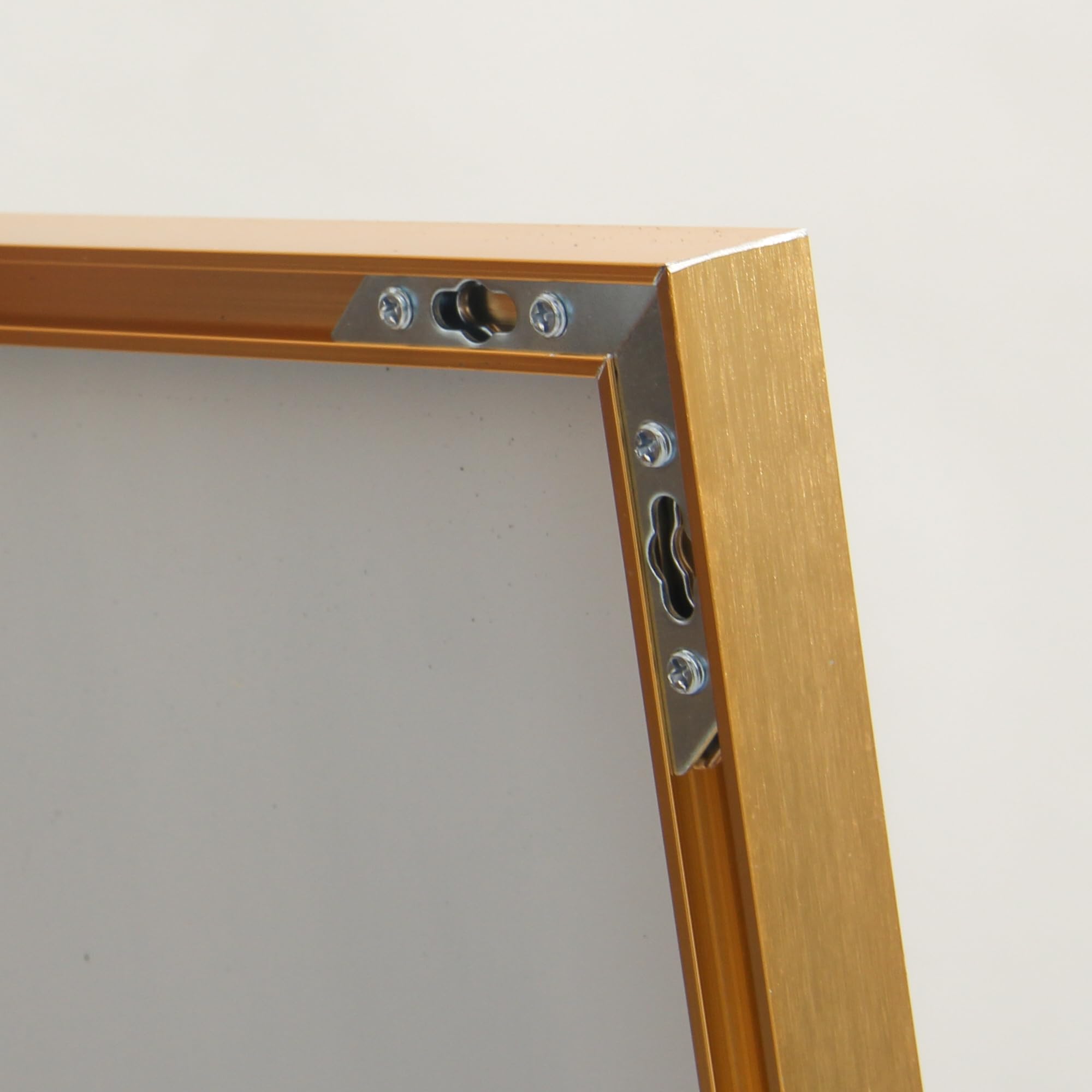 Miroir sur Pied 150x40 cm, Miroir de Sol Rectangulaire avec Cadre en Aluminium Noir, pour Salle de Bain