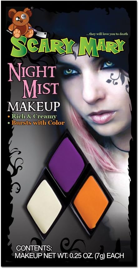 Scary Mary Night Mist Halloween Makeup Kit