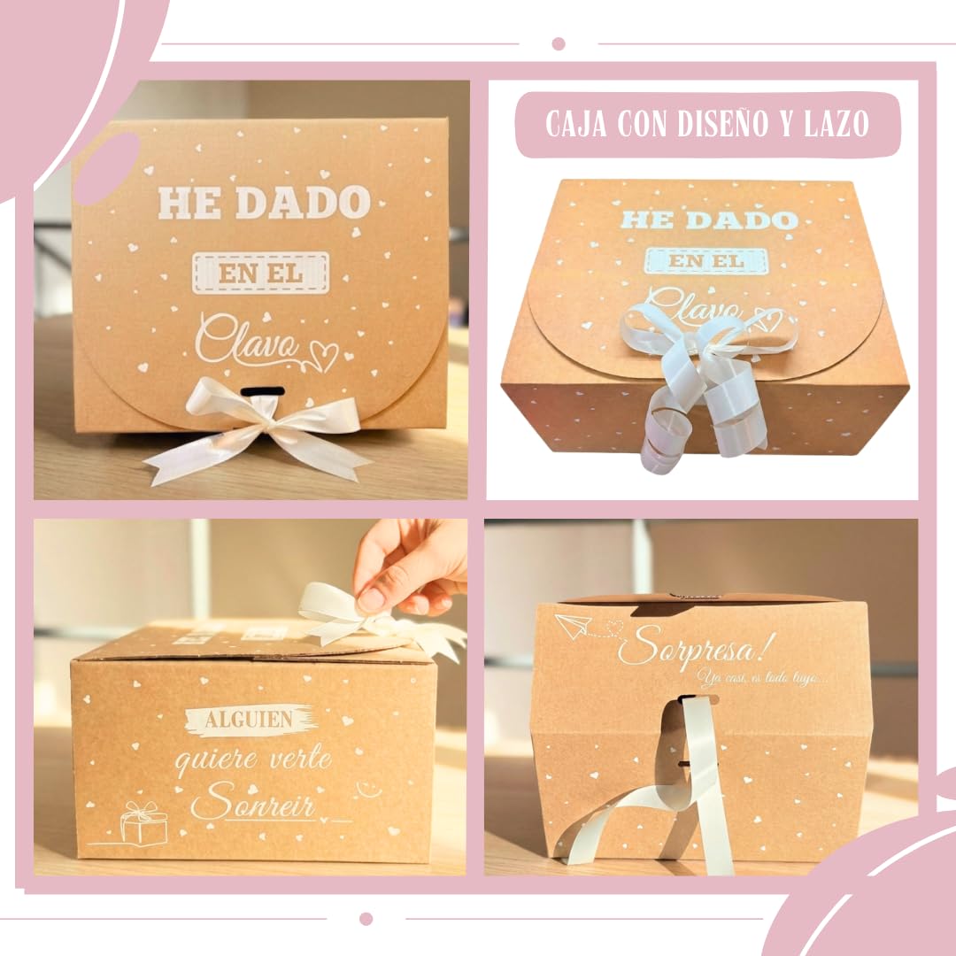 Pack de Peluche Romántico - Taza Pinguinos y más – Regalo Original para Aniversario y San Valentín – Pack Regalo para Novia Ideal para Parejas - Incluye Peluche, Taza, Piruletas y Rosa Eterna