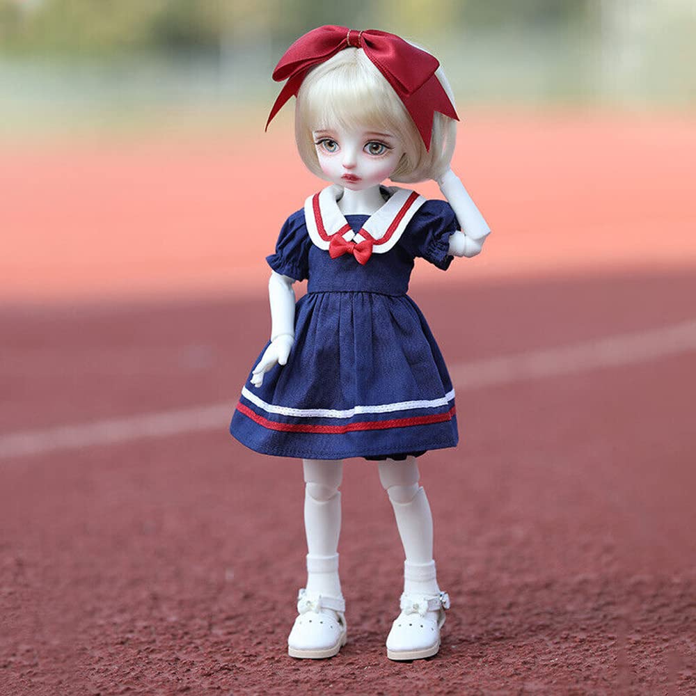 Amazon | KAKAA BJDドール フルセット 1/6 球体関節人形 27cm SD 樹脂