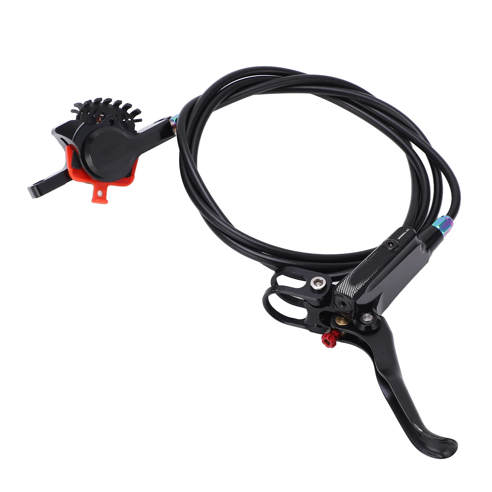 Étrier de frein à disque hydraulique arrière de vélo, étrier de Rotor de 160mm (Noire)