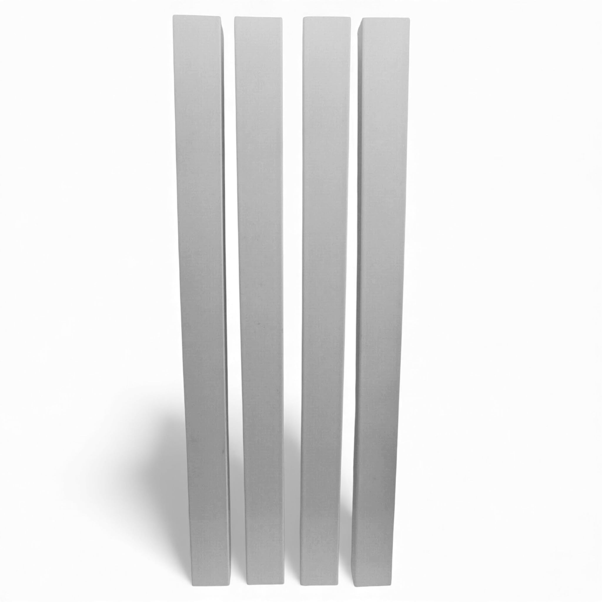 PVC Vinyl Fence Rail Pack - 2" x 3-1/2" x 48" - 4 Rails