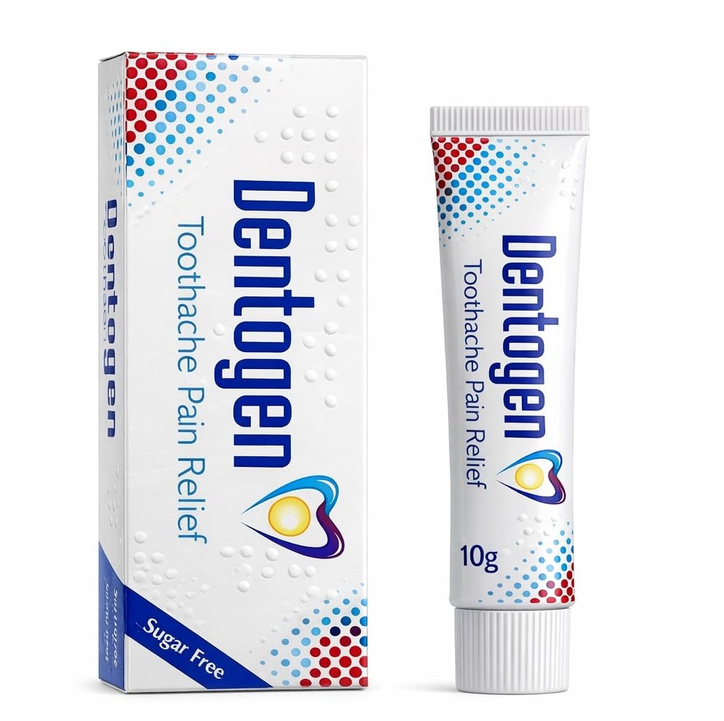 – Fast Toothache Pain Relief - Sugar Free Clove Oil Gel 10g