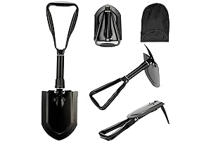 Collapsible Survival Shovel for Outdoor Explorations
