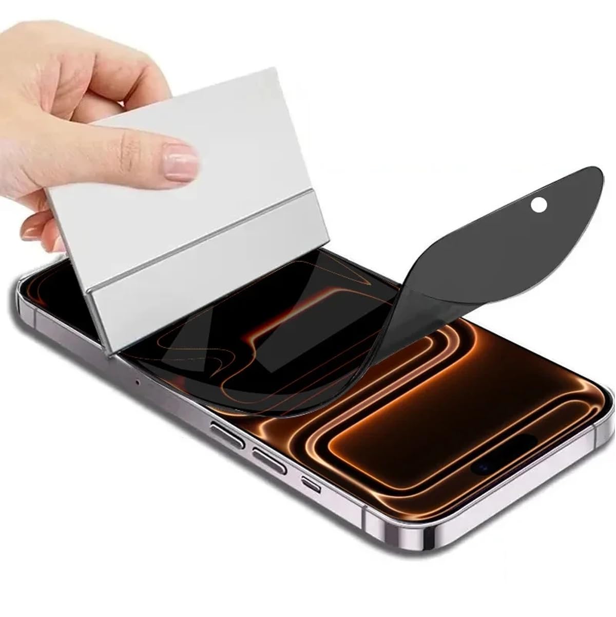 2 piezas Película de Hidrogel Privacidad para iPhone 17 Pro Max (6.9 Pulgadas), TPU Flexible Protector de Pantalla [Anti-Espía] Película Protectora Suave