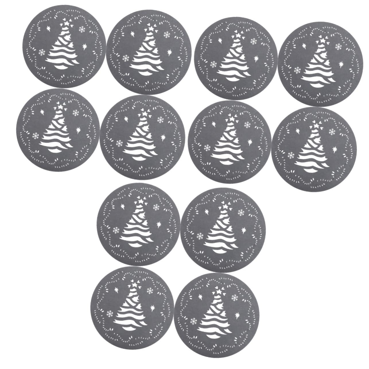 Napperons sets de table décoratifs feutrine : protégez votre bois des taches pendant les fêtes