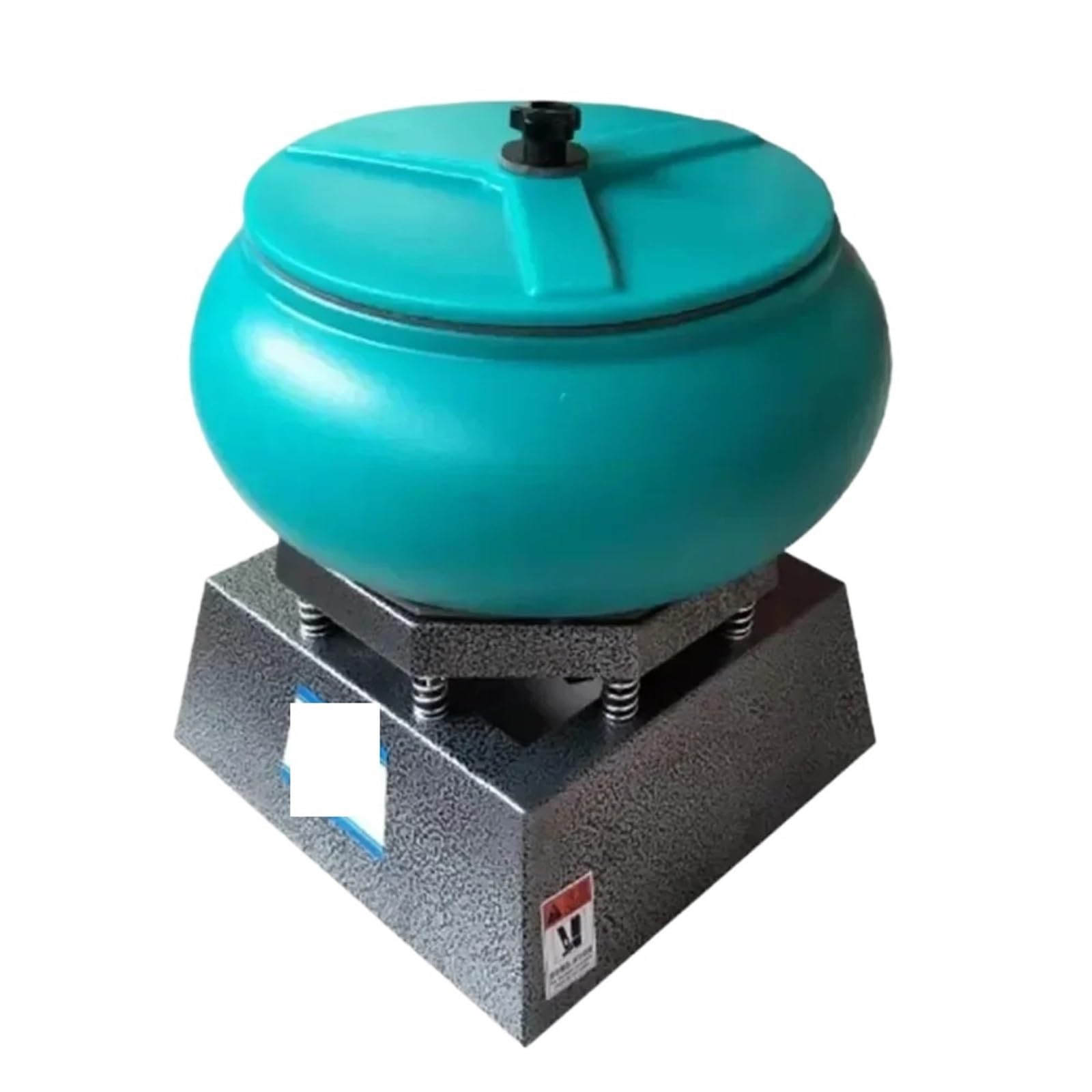 Polisseuse vibrante électrique de 43 cm (17 pouces) avec bol vibrant et vitesse variable Compacte, portative